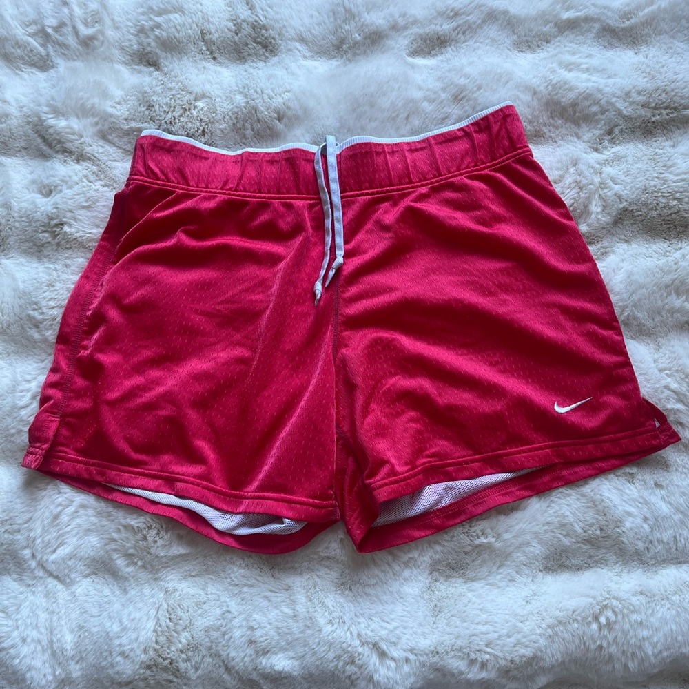 Nike Women's Vibrant Pink Athletic Shorts